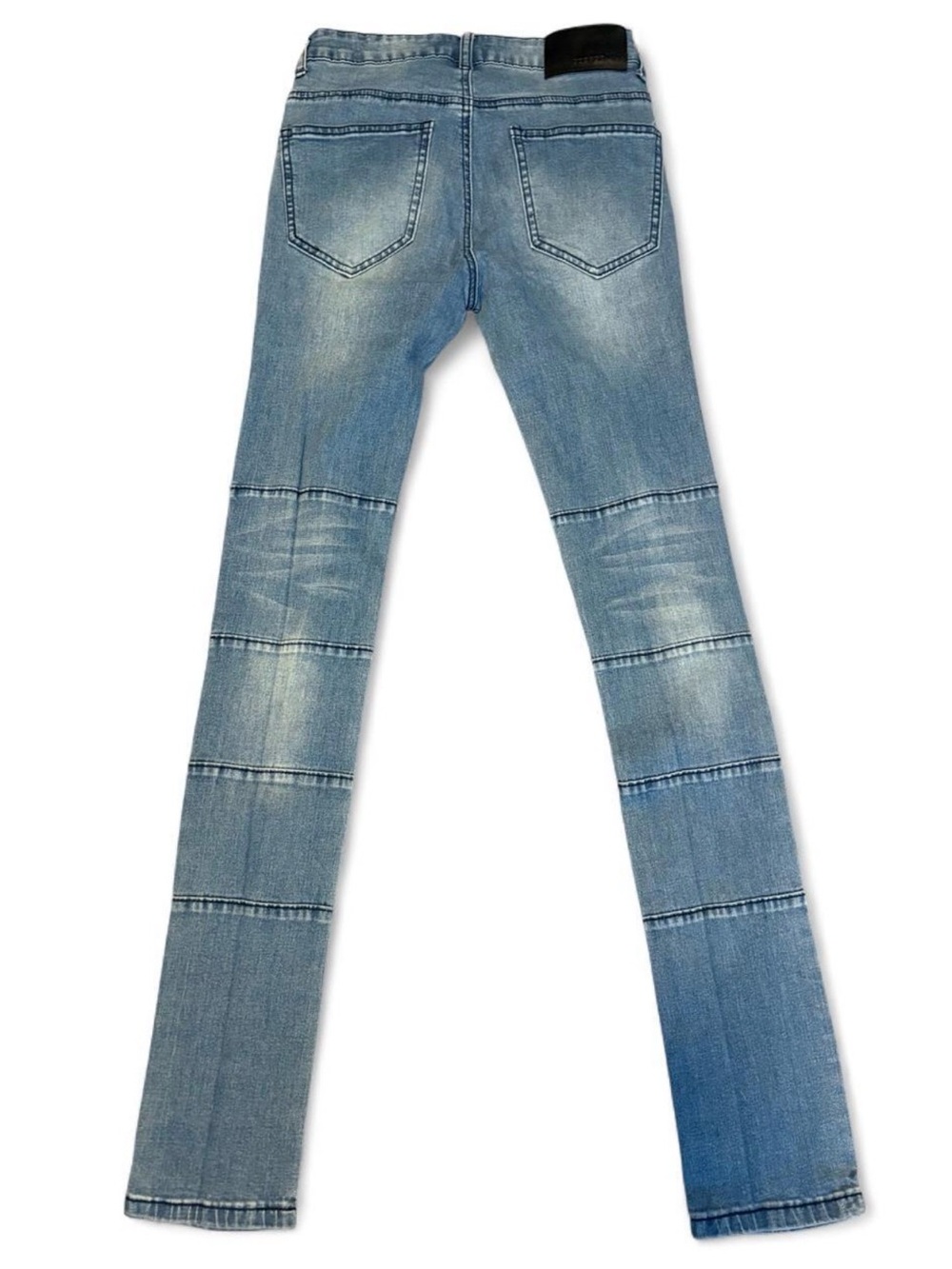 Boohoo Light Blue Skinny Distressed Jeans - Picture 6 of 7